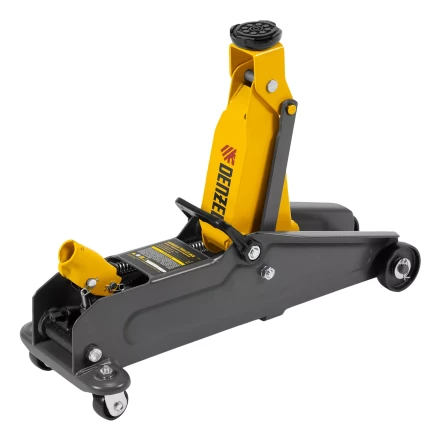 Домкрат гидравлический подкатной Denzel 51231, 2 т, 135-385 мм, в пласт. кейсе купить в Ижевске