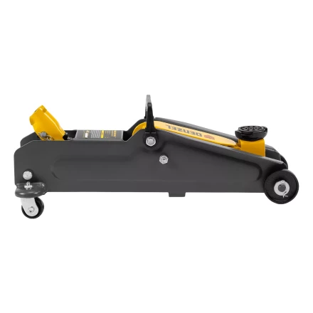 Домкрат гидравлический подкатной Denzel 51231, 2 т, 135-385 мм, в пласт. кейсе купить в Ижевске