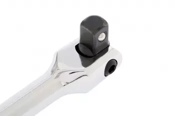 Вороток однорычажный 380 мм с квадратом 1/2&quot; на шарнире CrV хромированный MATRIX MASTER 14066 купить в Ижевске