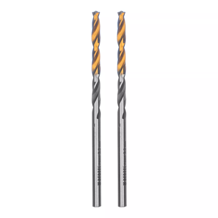Сверло спиральное по металлу 3,2 x 65мм, Р6М5, Golden Tip, многогранная заточка, 2шт. Denzel 718269 купить в Ижевске