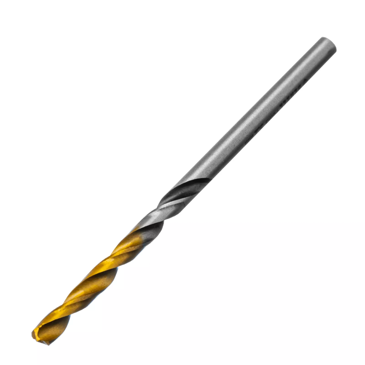 Сверло спиральное по металлу 3,2 x 65мм, Р6М5, Golden Tip, многогранная заточка, 2шт. Denzel 718269 купить в Ижевске
