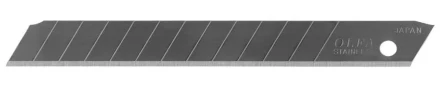 Лезвия OLFA сегментированные из нержавеющей стали, 9х80х0,38мм, 13 сегментов, 50шт OL-AB-50S купить в Ижевске