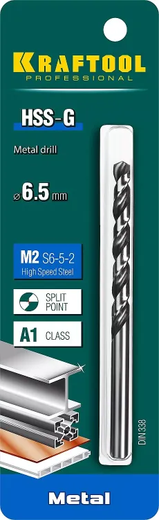 Сверла по металлу HSS-G 29651-6.5 купить в Ижевске