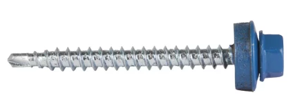 Саморезы ЗУБР окраш., RAL 5009 небесно-голуб., для крепл. кров. матер. к дерев. обреш., 4.8x50мм, 250шт 4-300315-48-050-5009 купить в Ижевске