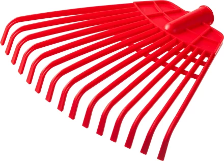 GRINDA. Грабли веерные без черенка, полиэтиленовые усиленные 421879 купить в Ижевске