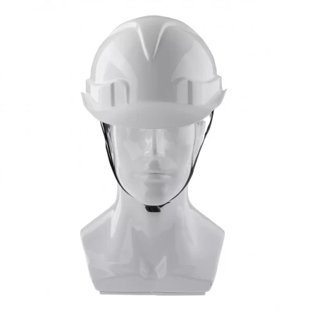 Каска защитная с храповым механизмом Европласт белая Россия Сибртех 89109 купить в Ижевске