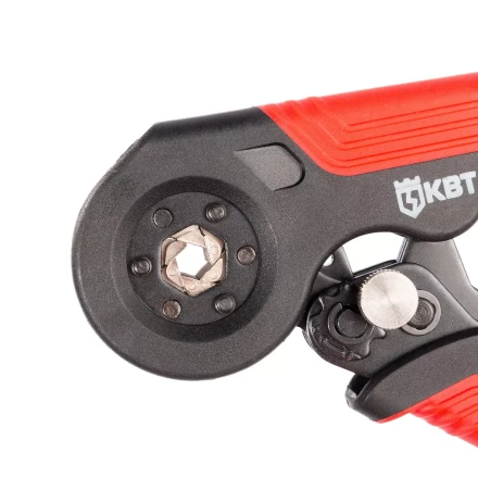 Пресс-клещи КВТ ПКВш-10А для опрессовки втулочных наконечников до 10 мм (101398) купить в Ижевске