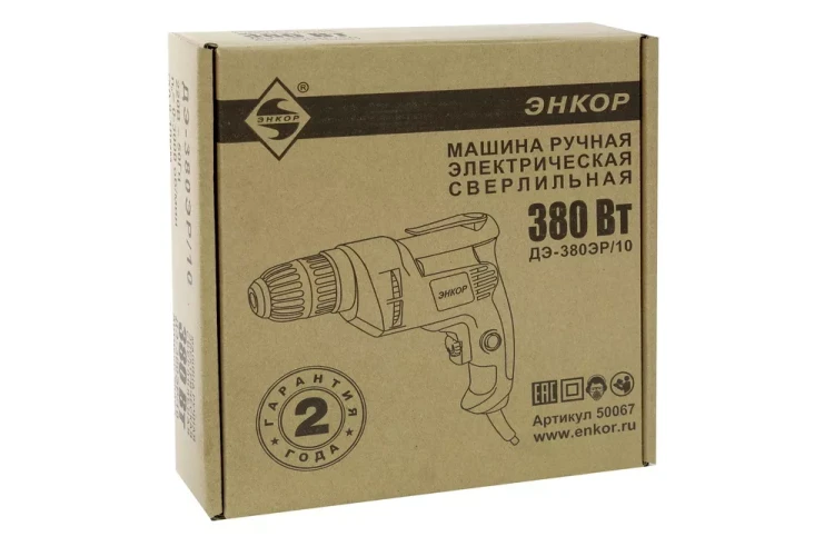 Дрель ДЭ-380ЭР/10 50067 купить в Ижевске