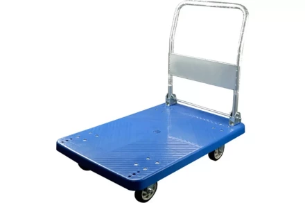 Тележка платформенная пластиковая 260 кг TOR PH260P (900х600) со складной ручкой (резина 125 мм) 1042365 купить в Ижевске