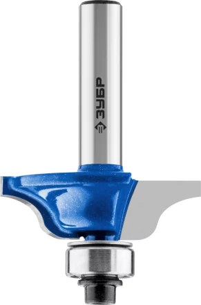 ЗУБР 38.1 x 18 мм, радиус 6.3 мм, фреза кромочная калевочная №6, Профессионал (28707-38.1) купить в Ижевске