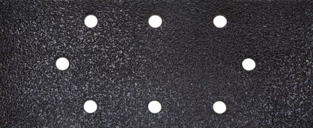 Лист шлиф. универсал. URAGAN &quot;Оптимален для мягких пород дерева&quot; 8 отверстий по линии, для ПШМ, P60, 93х230мм, 50шт 907-21102-060-50 купить в Ижевске