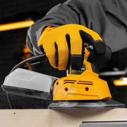 Треугольник абразивный на ворc. подложке под &quot;липучку&quot;, перф., P 240, 150х150х100 мм, 5 шт. Denzel 738667 купить в Ижевске