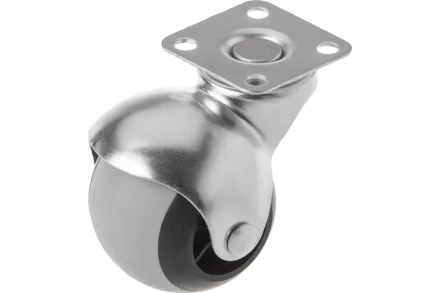 Колесо мебельное поворотное резиновое SCmg 25 50 мм 1047172 купить в Ижевске