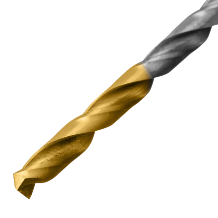 Набор сверл по металлу Denzel 723003, 1-10 мм, Р6М5-TiN, Golden Tip, 19 шт купить в Ижевске