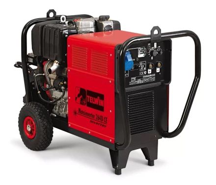 Инверторный сварочный бензогенератор Telwin MOTOINVERTER 264D CE двигатель LOMBARDINI купить в Ижевске