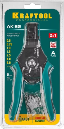 Стриппер АК-62 полуавтоматический 2в1 с фасонными ножами 22681 купить в Ижевске