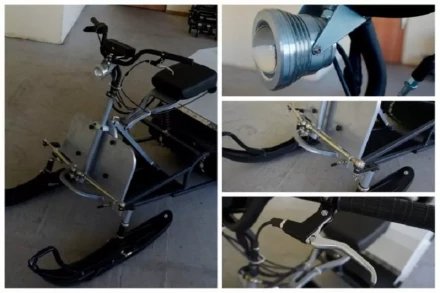 Лыжный модуль к мотобуксировщику Стем Север купить в Ижевске