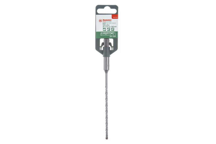 Бур HAMMER Ф4х160мм SDS Plus (201-104) купить в Ижевске