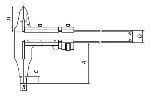 Штангенциркуль ШЦ 2-250 (0.05) класс Премиум губки 60мм купить в Ижевске