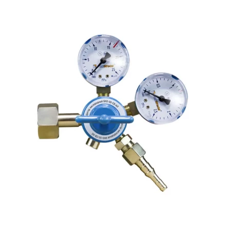 Редуктор кислородный БКО-50-СВ-АЛ 2 манометра купить в Ижевске