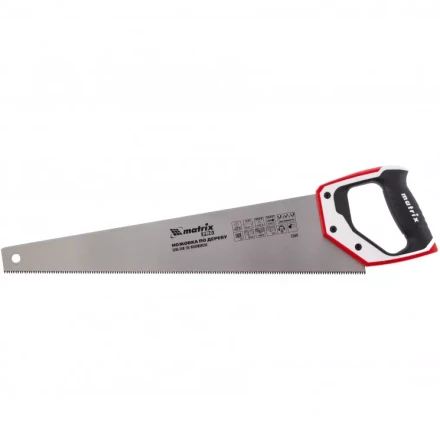 Ножовка по дереву 500 мм каленый зуб 3D 7-8TPI  трехкомпонентная рукоятка PRO MATRIX 23584 купить в Ижевске