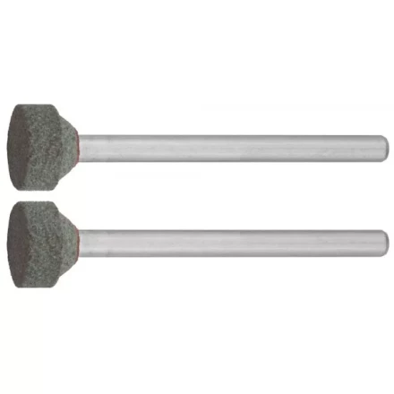 Круг ЗУБР абразивный шлифовальный из карбида кремния на шпильке, P 120, d 10,0x3,2мм, L 45мм, 2шт 35915 купить в Ижевске