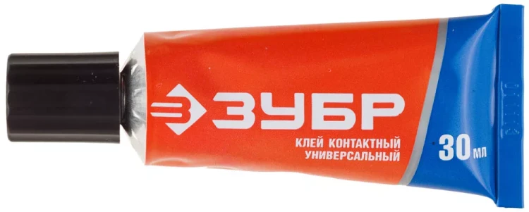 Клей ЗУБР контактный универсальный, на блистере, 30 мл 41922 купить в Ижевске