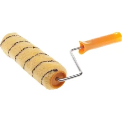 Валик DUALON ПОЛИАКРИЛ малярный в сборе, ворс 12мм, бюгель 8мм, 48x240мм, STAYER Profi 03182-24_z01