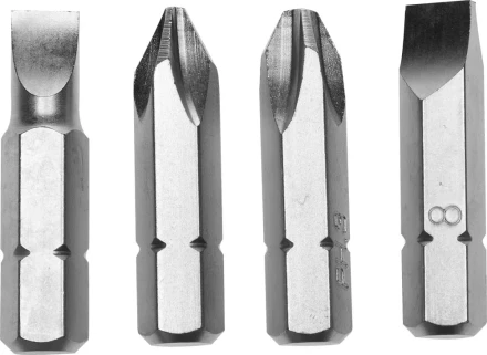 Набор STAYER &quot;PROFI&quot; Биты для ударно-поворотной отвертки, Cr-V, 38мм, 4 предмета 25667-S4 купить в Ижевске