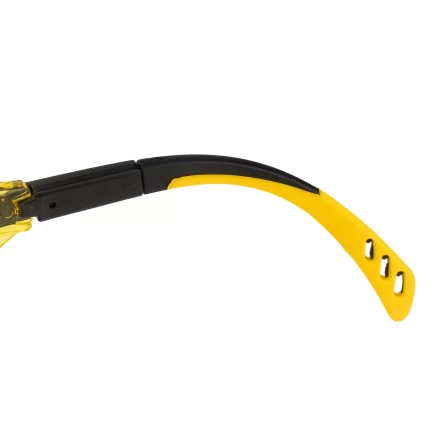 Очки защитные открытые Denzel 89202, поликарбонатные, увеличенная желтая линза, регулируемые дужки купить в Ижевске