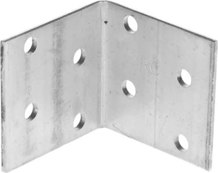 Крепежный угол ЗУБР "МАСТЕР" равносторонний, 40х60х60мм, 1шт 310206-040-060 купить в Ижевске