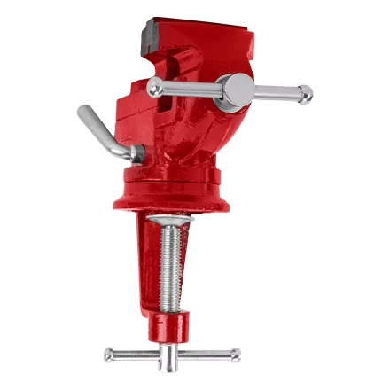 Тиски слесарные MTX 50 мм настольные поворотные c наковальней 18675 купить в Ижевске