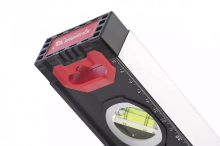 Уровень алюминиевый усиленный 800 мм MATRIX 2 компонентные рукоятки артикул 34362 купить в Ижевске