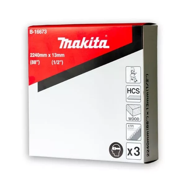 Набор полотен Makita B-16673 для ленточной пилы купить в Ижевске