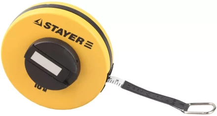 Мерная лента STAYER &quot;STANDARD&quot; фиберглассовая двусторонняя, 10м 34153-10 купить в Ижевске