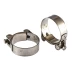 Хомуты металлические силовые 56-59 мм ширина 22 мм шарнирный W4 2 шт Сибртех 475433 купить в Ижевске