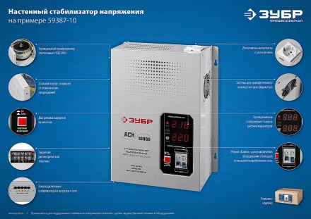 Стабилизаторы напряжения навесные серия ПРОФЕССИОНАЛ купить в Ижевске