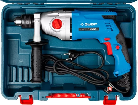 Дрель ударная двухскоростная + кейс ЗДУ-1100-2 ЭРМКМ2 серия ПРОФЕССИОНАЛ купить в Ижевске