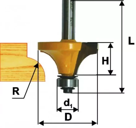 Фреза кромочная калевочная ф222х13мм R48мм хв 8м 10540 купить в Ижевске
