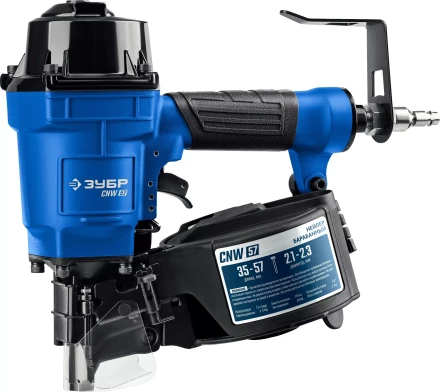 ЗУБР CNW-57, пневматический нейлер для барабанных гвоздей ЗУБР CNW (35-57 мм), Профессионал (31910) купить в Ижевске