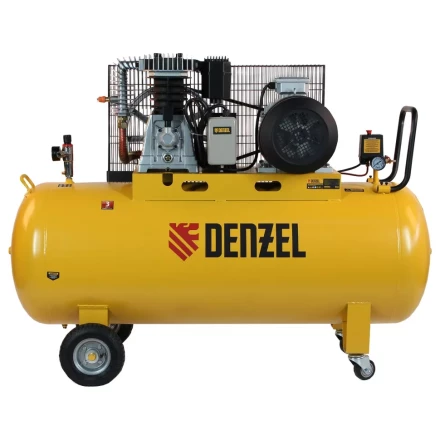 Компрессор воздушный, ременный привод BCI5500-T/270, 5.5 кВт, 270 литров, 850 л/мин Denzel 58129 купить в Ижевске