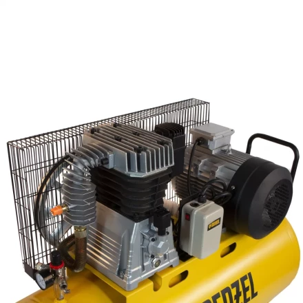 Компрессор воздушный, ременный привод BCI5500-T/270, 5.5 кВт, 270 литров, 850 л/мин Denzel 58129 купить в Ижевске