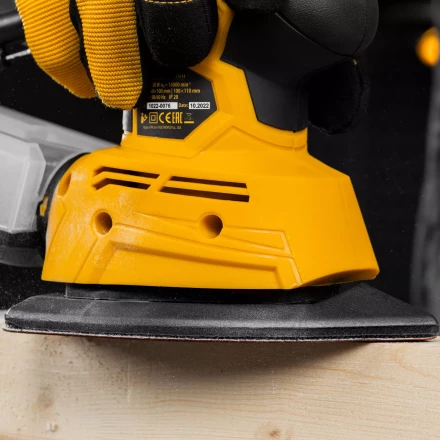 Треугольник абразивный на ворc. подложке под &quot;липучку&quot;, перф., P 600, 150х150х100 мм, 5 шт. Denzel 738697 купить в Ижевске