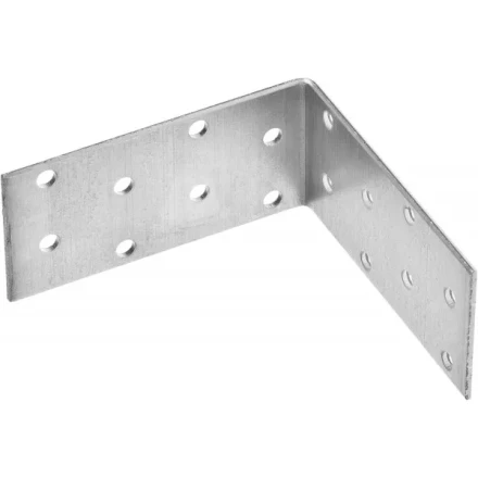 Крепежный угол ЗУБР &quot;МАСТЕР&quot; равносторонний, 40х80х80мм, 1шт 310206-040-080 купить в Ижевске