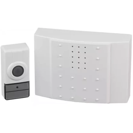 Звонок СВЕТОЗАР "ЛИРА" радиочастотный беспроводной, 16 мелодий, 4,5В SV-58062 купить в Ижевске