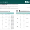 Нержавеющие саморезы DS-C с потайной головкой, коробка 300932-39-016 купить в Ижевске