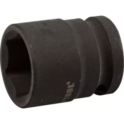 Торцовая головка KRAFTOOL "INDUSTRIE QUALITAT" ударная (1/2"), FLANK, Cr-Mo, фосфатированная, 22 мм 27940-22_z01