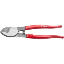 Кабелерез ЗУБР "МАСТЕР" для резки неброн кабеля из цв металлов, цельнокованые из Ст 55,кабель сечением до 60 мм2,250мм 23343-25