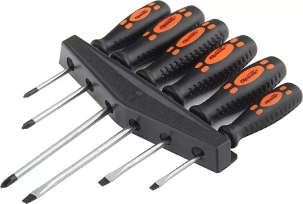 Набор отверток CrV  двухкомпонентные рукоятки 6 шт SPARTA. 13307 купить в Ижевске