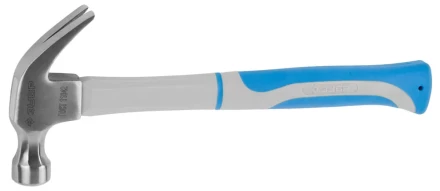 Молоток-гвоздодер ЗУБР с фиберглассовой двухкомпонентной рукояткой, 450гр 20265-450_z01 купить в Ижевске
